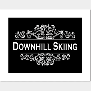 Sports Downhill Sking Posters and Art